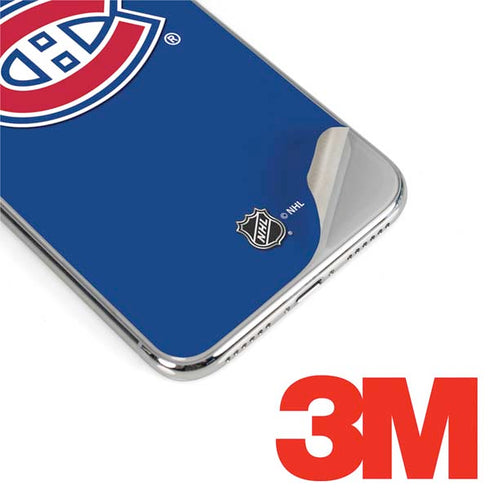 NHL Montreal Canadiens Solid Background iPhone 11 Pro Skin