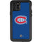 NHL Montreal Canadiens Solid Background iPhone 11 Pro Waterproof Case