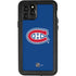 NHL Montreal Canadiens Solid Background iPhone 11 Pro Waterproof Case