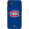 NHL Montreal Canadiens Solid Background iPhone 11 Skin