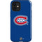 NHL Montreal Canadiens Solid Background iPhone 12 Mini Impact Case
