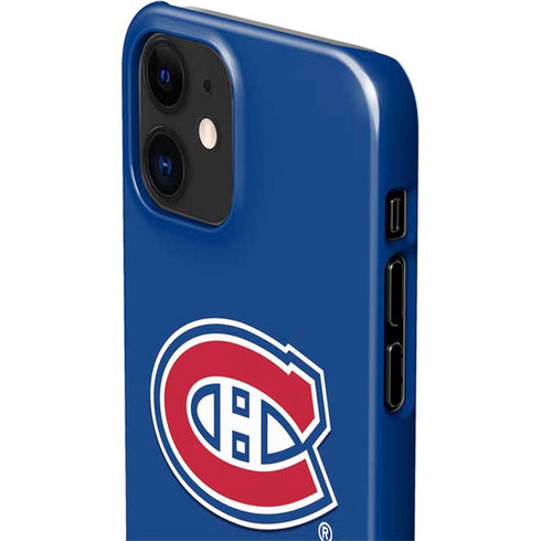 NHL Montreal Canadiens Solid Background iPhone 12 Mini Lite Case