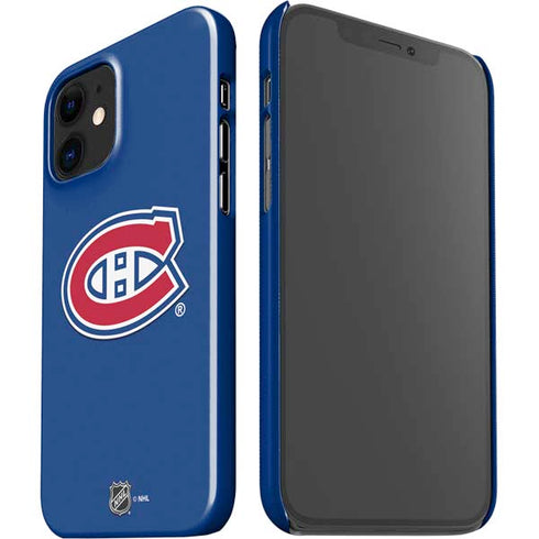 NHL Montreal Canadiens Solid Background iPhone 12 Mini Lite Case