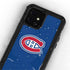 NHL Montreal Canadiens Solid Background iPhone 12 Mini Waterproof Case