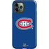 NHL Montreal Canadiens Solid Background iPhone 12 Pro Impact Case