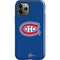 NHL Montreal Canadiens Solid Background iPhone 12 Pro Max Impact Case