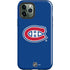 NHL Montreal Canadiens Solid Background iPhone 12 Pro Max Impact Case