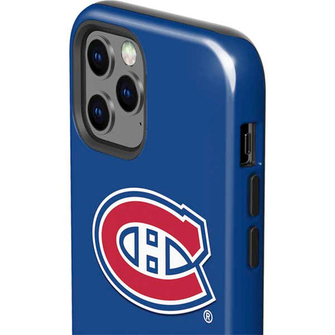 NHL Montreal Canadiens Solid Background iPhone 12 Pro Max Impact Case