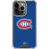 NHL Montreal Canadiens Solid Background iPhone 13 Pro Clear Case