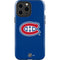 NHL Montreal Canadiens Solid Background iPhone 13 Pro Max Impact Case