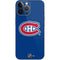 NHL Montreal Canadiens Solid Background iPhone 13 Pro Max Skin