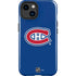 NHL Montreal Canadiens Solid Background iPhone 14 Plus Impact Case
