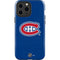 NHL Montreal Canadiens Solid Background iPhone 14 Pro Max Impact Case