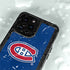 NHL Montreal Canadiens Solid Background iPhone 14 Pro Max Waterproof Case