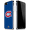 NHL Montreal Canadiens Solid Background iPhone SE (2nd & 3rd Gen) Clear Case