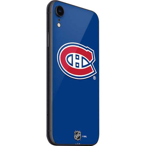 NHL Montreal Canadiens Solid Background iPhone SE (2nd & 3rd Gen) Skin