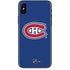 NHL Montreal Canadiens Solid Background iPhone X Skin