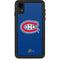 NHL Montreal Canadiens Solid Background iPhone XR Waterproof Case
