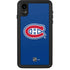 NHL Montreal Canadiens Solid Background iPhone XR Waterproof Case