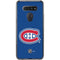 NHL Montreal Canadiens Solid Background LG K51/Q51 Clear Case