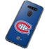 NHL Montreal Canadiens Solid Background LG K51/Q51 Clear Case