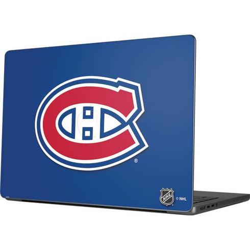 NHL Montreal Canadiens Solid Background MacBook Pro 14in (2021-24) Skin