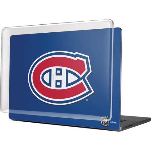 NHL Montreal Canadiens Solid Background MacBook Pro 16in (2021-25) Case plus Skin