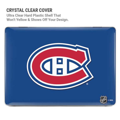 NHL Montreal Canadiens Solid Background MacBook Pro 16in (2021-25) Case plus Skin
