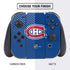 NHL Montreal Canadiens Solid Background Nintendo Switch Bundle Skin