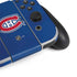 NHL Montreal Canadiens Solid Background Nintendo Switch OLED (2021) Skin