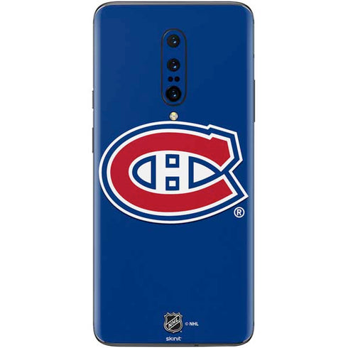 NHL Montreal Canadiens Solid Background OnePlus 7 Pro Skin