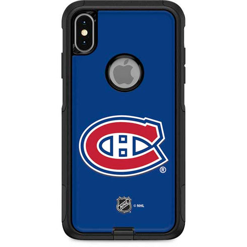 NHL Montreal Canadiens Solid Background Otterbox Commuter iPhone Skin