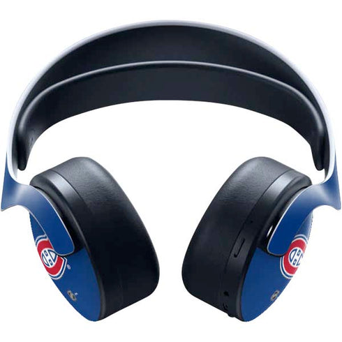 NHL Montreal Canadiens Solid Background PULSE 3D Wireless Headset for PS5 Skin