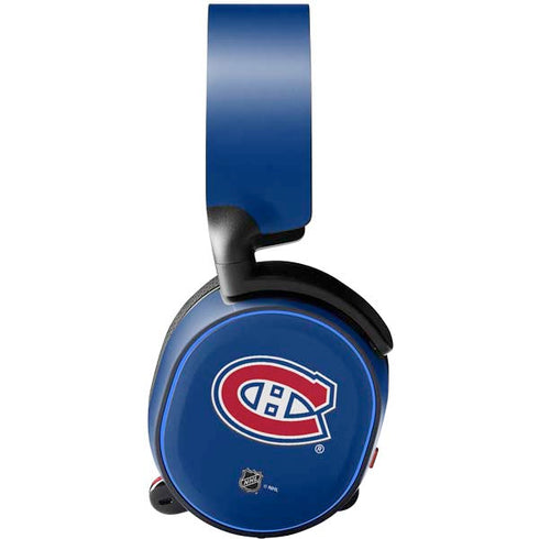 NHL Montreal Canadiens Solid Background SteelSeries Arctis 5 Skin