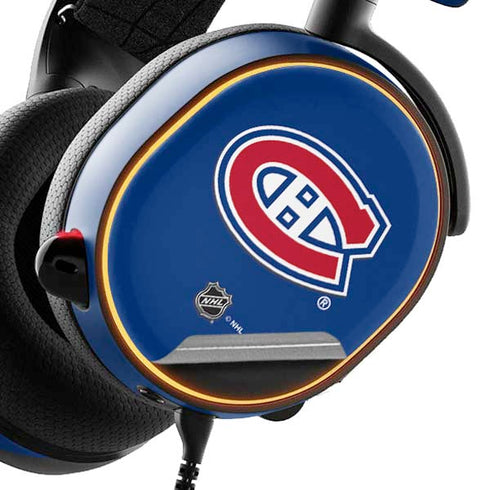 NHL Montreal Canadiens Solid Background SteelSeries Arctis 5 Skin