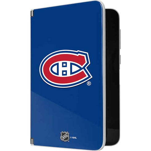 NHL Montreal Canadiens Solid Background Surface Duo Skin