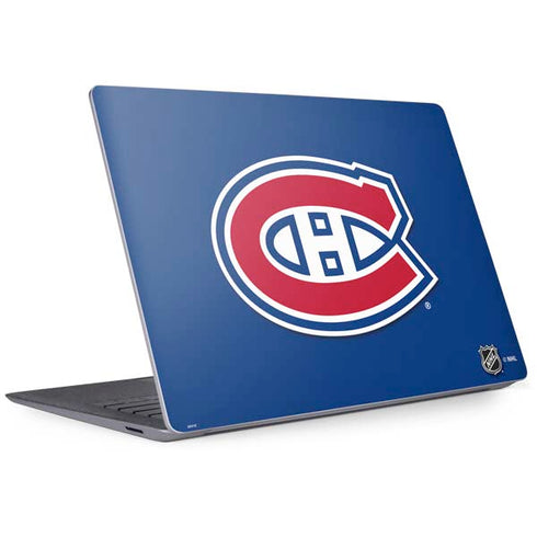 NHL Montreal Canadiens Solid Background Surface Laptop 3 13.5in Skin