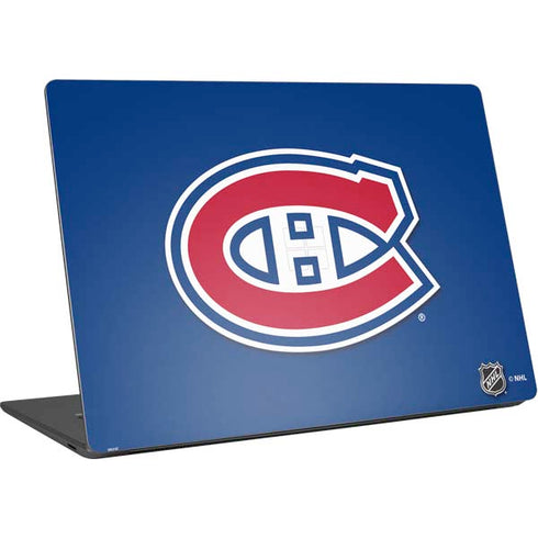 NHL Montreal Canadiens Solid Background Surface Laptop 4 15in Skin