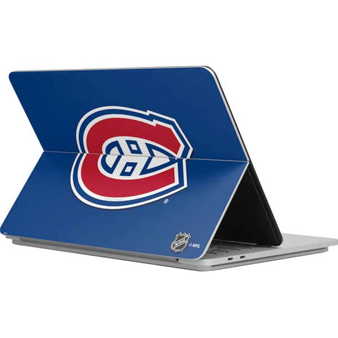 NHL Montreal Canadiens Solid Background Surface Laptop Studio Skin