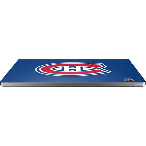 NHL Montreal Canadiens Solid Background Universal Laptop 11in (8.8 x 6.2in) Skin