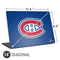 NHL Montreal Canadiens Solid Background Universal Laptop 14in (11.4 x 8.2in) Skin