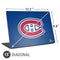 NHL Montreal Canadiens Solid Background Universal Laptop 15in (12.2 x 8.8in) Skin