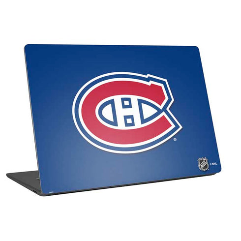 NHL Montreal Canadiens Solid Background Universal Laptop 17in (13.8 x 10in) Skin