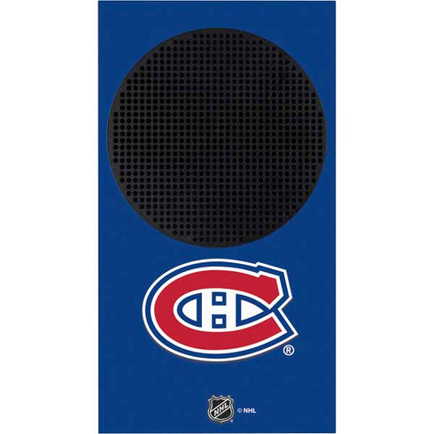 NHL Montreal Canadiens Solid Background Xbox Series S Skins