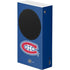 NHL Montreal Canadiens Solid Background Xbox Series S Console Skin