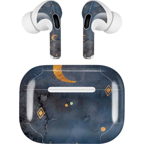 Moon and Stars AirPods Pro 2nd Gen Skin