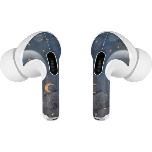 Moon and Stars AirPods Pro 2nd Gen Skin