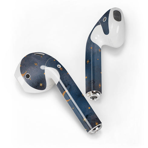 Moon and Stars Apple AirPods 2 Skin