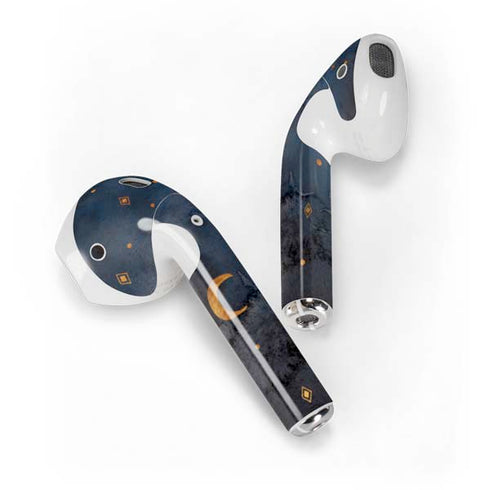 Moon and Stars Apple AirPods Skin