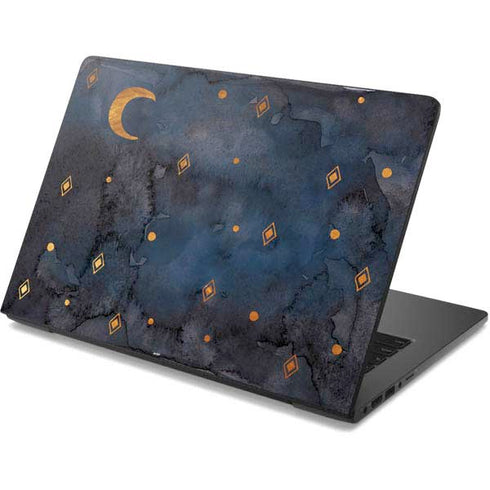 Moon and Stars Dell Chromebook Skin